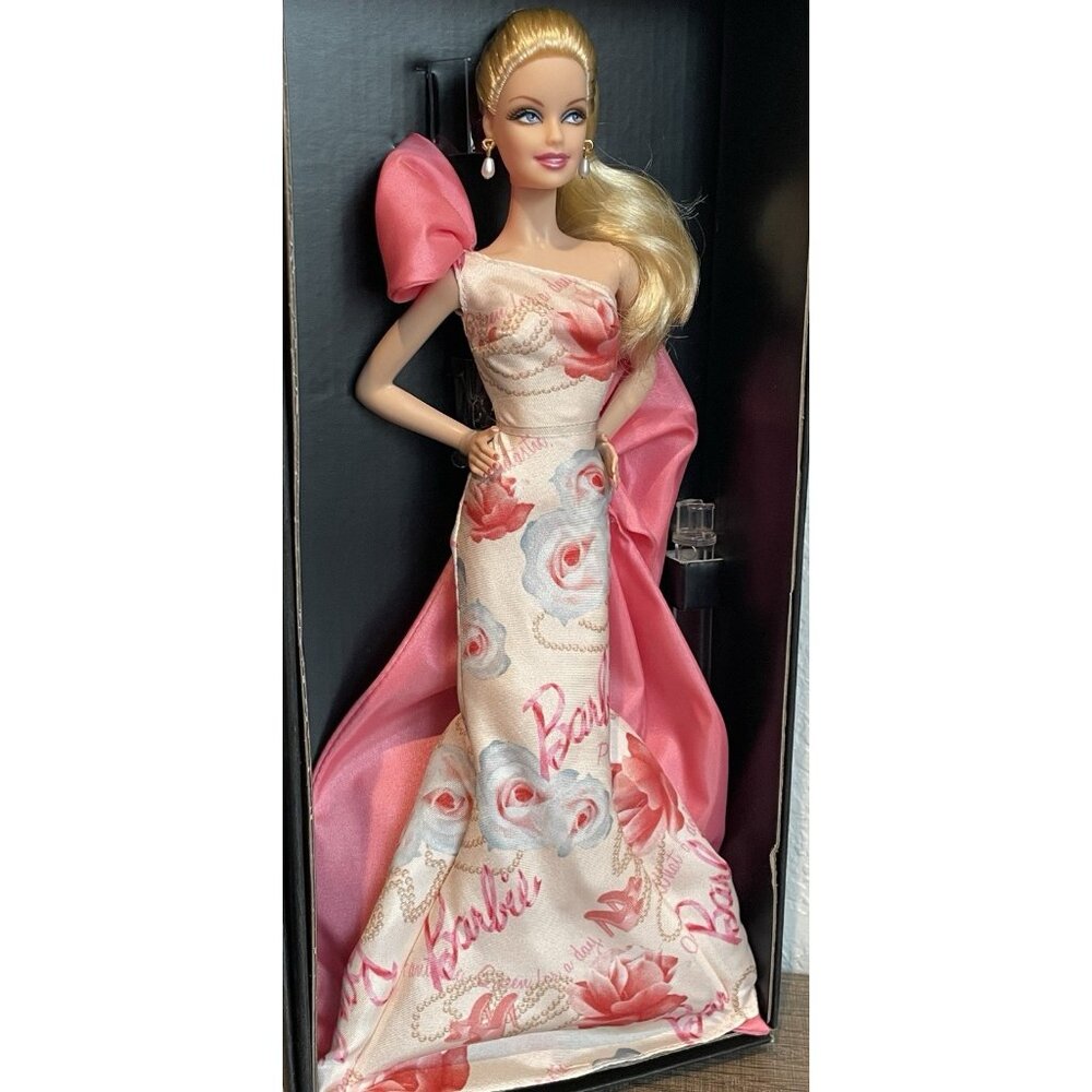 Rose Splendor Barbie Doll Avon Pink Label Robert Best T4349 - Picture 5 of 15